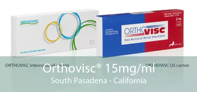 Orthovisc® 15mg/ml South Pasadena - California